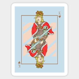 The King of Heart Sticker